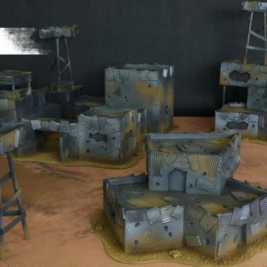 Orkish Fort Set - WargameTerrainFactory - Miniatures War Game Terrain & Scenery