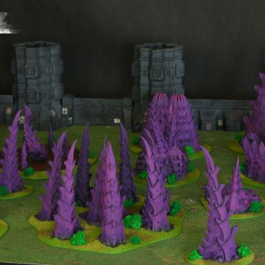 Tyranid Terrain Set - WargameTerrainFactory - Miniatures War Game Terrain & Scenery