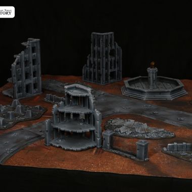 Roads To Forgeworld Cityfight Set - WargameTerrainFactory - Miniatures War Game Terrain & Scenery