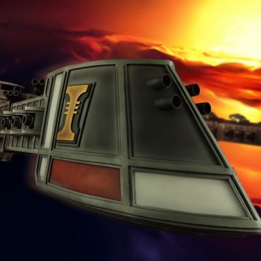 Strike Cruiser Starship - WargameTerrainFactory - Miniatures War Game Terrain & Scenery