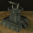 Warhamme 40k terrain orbital gun emplacement fortress tower turret 2 1