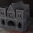 Warhammer 40k terrain cathedral front 1