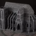 Warhammer 40k terrain cathedral side 2