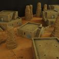 Warhammer 40k terrain desert city house 4