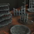 Warhammer 40k terrain fallout cityfight craters 2
