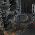Warhammer 40k terrain fallout cityfight ruins crater 1