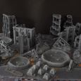 Warhammer 40k terrain fallout cityfight ruins craters 1 1