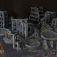 Warhammer 40k terrain fallout cityfight ruins craters 2
