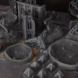 Warhammer 40k terrain fallout cityfight ruins tank traps 1