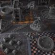 Warhammer 40k terrain fallout cityfight ruins tanktraps 1