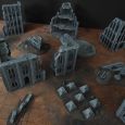 Warhammer 40k terrain fallout cityfight tank traps 3