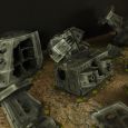 Warhammer 40k terrain grass wrecked cruiser 5