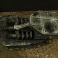 Warhammer 40k terrain grass wrecked cruiser engines 3