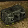 Warhammer 40k terrain grass wrecked cruiser gundeck 2