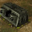 Warhammer 40k terrain grass wrecked cruiser gundeck 3